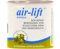 "Air Lift Bio Cosmetics" nedelsiant pašalina blogą kvapą 40 kapsulių