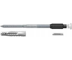 Fischer fischer distancinio tvirtinimo sistema „Thermax 8/100 M6“, kaiščiai (juodi/pilki, 20 vnt.)