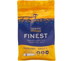 Sausas Šunų Maistas - FISH4DOGS Finest Ocean su balta žuvimi 6kg