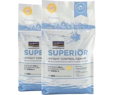 Šunų Maistas - FISH4DOGS Superior Senior Medium Complete lašiša 12kg Grain-Free