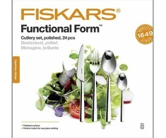 Serviravimo įrankių rinkinys Fiskars Functional Form 1071623; 24 vnt.