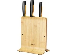 Fiskars Functional Form bambukinis peilių dėklas 3 peiliams, 1057553