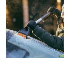 Fiskars Plus automobilio sniego šepetys ir ledo grandiklis, ilgas