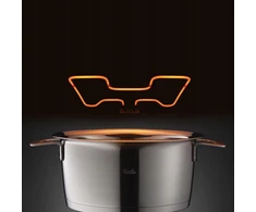 Fissler 742 vnt. „Phi Collection“ puodas su stikliniu dangčiu, 20 cm, 2,3 l
