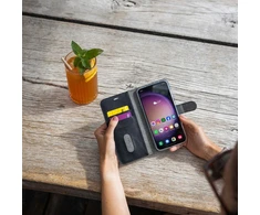 Fixed Dėklas Opus Book do Xiaomi 17 Ultra Juoda