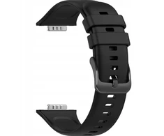 Fixed Fiksuotas | Silikoninis dirželis, skirtas „Huawei Watch Fit 2“ / „Fit 2 Classic“ | Juodas