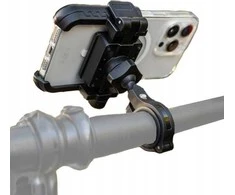 Fixed Bikee Plus | Universal holder | Hardened plastikas/Silicone pads | Juodas