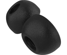Fixed Plugs Pro, 2 komplektai, dydis M | Kištukai | Apple | Airpods Pro/Pro 2 | Putplastis | Juodas