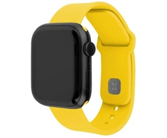 Fixed Fiksuotas silikoninis sportinis dirželio rinkinys, skirtas Apple Watch 4