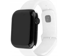 Fixed Fiksuotas | Sportiškas dirželio rinkinys Apple Watch Ultra 49mm | 180-250 mm | Baltas | Silikonas
