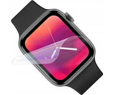 FIXED Invisible Protector TPU ekrano plėvelė, skirta Apple Watch 45 mm skaidriai