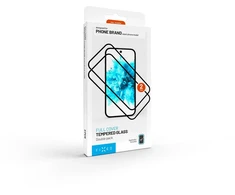 Fixed Grūdintas stiklas Full-Cover su aplikatoriumi, skirtas Samsung Galaxy S26 FE, 2 vnt., juodas (FIXGFADA-1707-BK)