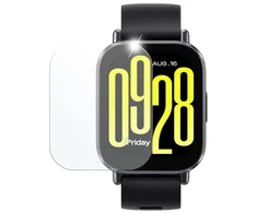 Grūdintas apsauginis stiklas FIXED, skirtas išmaniesiems laikrodžiams Xiaomi Redmi Watch 5 Active, 2 vnt. pakuotėje, permatomas