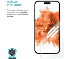 Fixed Grūdintas stiklas skirtas Motorola Edge 70 2 vnt. skaidrus