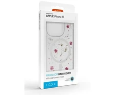Dėklas Fixed „MagBloom“ | Galinis dangtelis | „Apple“ | „iPhone 17“ | TPU | Rausvai slyvų spalvos