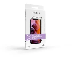 Fixed Ochronne grūdintas stiklas FIXED Full-Cover dla Honor 90 lite 5G, samoprzylepne na całym ekranie, juoda
