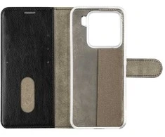Dėklas Fixed Opus | Book Case | Xiaomi | 15 | Leather | Juodas