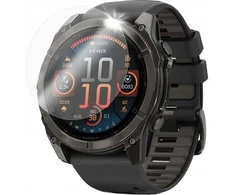Fixed pro Ochronne grūdintas stiklas na smartwatch Garmin Fénix 8 (51 mm), 2 sztuki, skaidrus