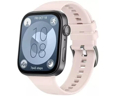 Fixed Silikonowy dirželis do zegarka Huawei Watch FIT 4/4Pro/3, rožinė