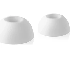 Fiksuotos silikoninės ausų kištukai FIXED Plugs, skirti Apple AirPods Pro 3, 2 rinkiniai, dydis L