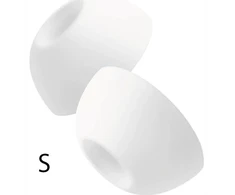 Silikoninės ausų kištukų dangtelės FIXED, skirtos Apple AirPods Pro 3, 2 rinkiniai, dydis S