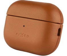 Fixed Skórzane etui PodsLeather na ausinės Apple AirPods 3 ruda