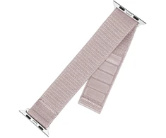 Fixed Fiksuotas | Sportiškas dirželis Apple Watch 42/44/45mm | 160-210 mm | Rožinis auksinis | Nailonas