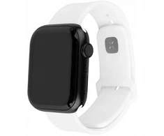 Fixed Ištaisyta | Sportiškas dirželio rinkinys Apple Watch 38/40/41 mm | 160-225 mm | Baltas | Silikonas