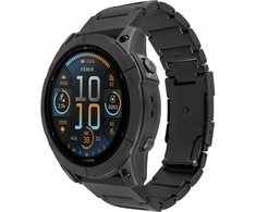 Fixed Tytanowy dirželis do Garmin QuickFit 22 mm, juoda
