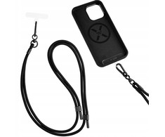Fixed Universal Lanyard for Mobile Phones – universali virvelė telefonui, juoda – Saugumo garantija.