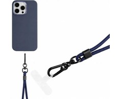 Fixed FIXED Universal Lanyard for Mobile Phones - uniwersalna smycz do telefonu mėlyna - Garantija bezpieczeństwa.