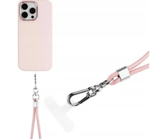 Fixed Fiksuotas Universalus dirželis mobiliesiems telefonams - universalus dirželis telefonui rožinė - Garantija Bezpieczeństwa.