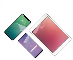 FIXED Screen Protector Universali apsauginė folija ekranams iki 8" skaidraus