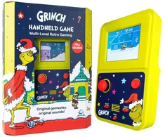 Fizz Creations Nešiojama retro arkadinė konsolė Mini spalvotas ekranas 2,5'' The Grinch Grincz (330195) (SB12261)
