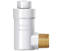 Flamco Odpowietrznik automatinis FlexVent R 1/2'' kątowy balta (27711)