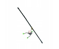 Žaislas katei Flamingo DANGLER, juodas/pilkas
