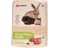 Flamingo RODENT LITTER FLAMINGO WITH APPLES 4KG