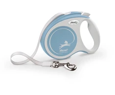 Flexi FLEXI smycz automatinė Comfort Plus S taśma 5 m kol. šviesiai mėlyna