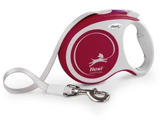 Flexi FLEXI smycz automatinė Comfort Plus L taśma 5 m kol. raudona