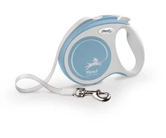 Flexi FLEXI smycz automatinė Comfort Plus XS taśma 3 m kol. šviesiai mėlyna