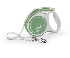 Flexi FLEXI smycz automatinė Comfort Plus S taśma 5 m kol. jasny žalia