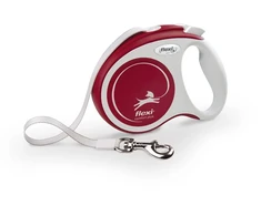 Flexi FLEXI smycz automatinė Comfort Plus XS taśma 3 m kol. raudona