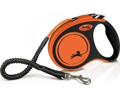 Trixie Flexi Xtreme šunų pavadėlis, L, max 65 kg, 5 m, oranžinis