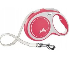 Flexi New Comfort L pavadėlis šunims iki 50kg juostinis 8m juodos spalvos