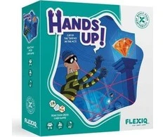 Flexiq Detektyvinis kortų žaidimas „Hands Up“ vaikams nuo 7 metų, 2–6 žaidėjams, greitas ir strateginis