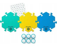 Flic FluentPet - Connect Get Started Expansion Kit - 6 mygtukų rinkinys su putplasčio kilimėliais ir lipdukais, skirtas bendrauti su šunimi / kate Connect sistemai