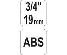Toya FLO 3/4" FAP JUNGIMAS SU IŠORINĖS SRIEGĖS DĖŽE-30vnt.
