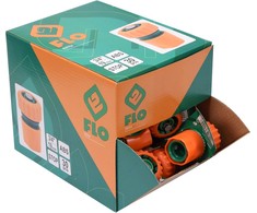 FLO SZYBKOZŁĄCZE DO WĘŻA OGRODOWEGO 3/4" Z FUNKCJĄ STOP BOX-30vnt.