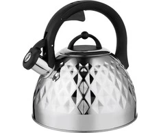 Florina Nerūdijančio plieno indukcinis ir dujinis virdulys Florina Fenny Mirror 2,5 l