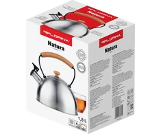 Florina Nerūdijančio plieno virdulys 1,8 l Naujas Natura Line Satin